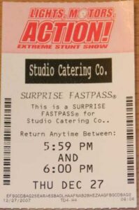 Studio Catering Co Fastpass