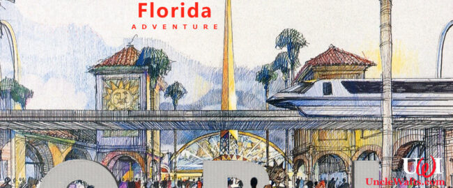 Concept art -- very familiar-looking concept art -- for the new Disney's Florida Adventure theme park and spa. Image © Disney.