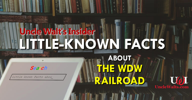 Little-Known Facts about the Walt Disney World Railroad!