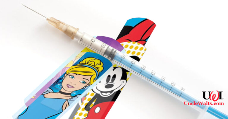 Any risk is totally worth the reduced-price Disney-branded adhesive bandage, right? Photo by freeimageslive.co.uk [CC BY 3.0].