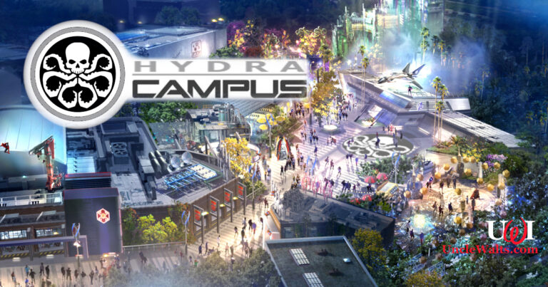 Hail Hydra Campus! Concept art © Disney © Marvel 2020, modified a wee bit.