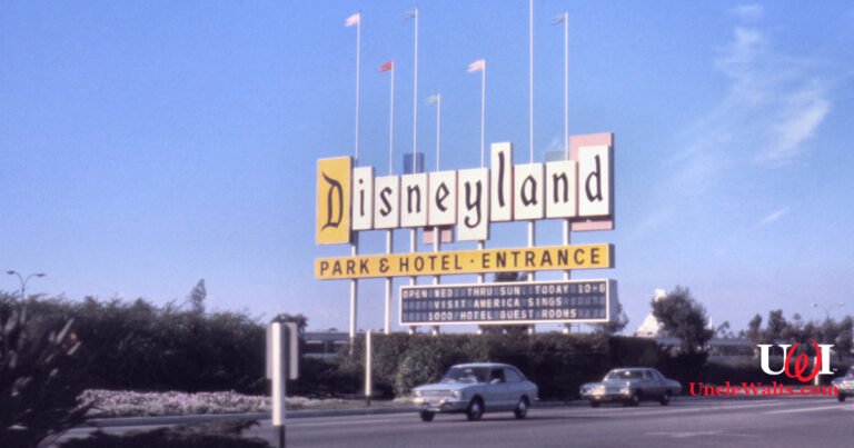 Not pictured: dozens of homeless people camped on the sidewalks. Photo courtesy Orange County Archives.