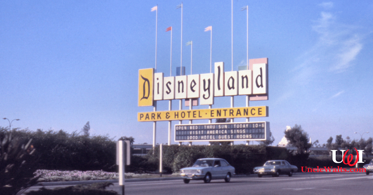 Not pictured: dozens of homeless people camped on the sidewalks. Photo courtesy Orange County Archives.