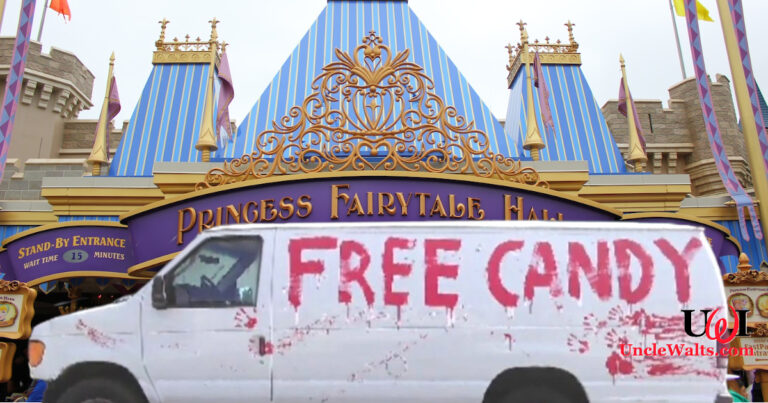 Would you climb into this van to go meet Mickey? Photo by ITM via Flickr & Reddit.