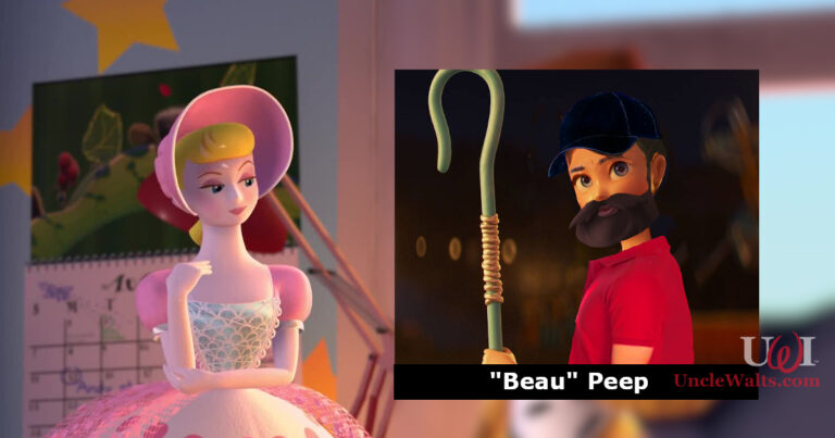 And we thought we were done with unnecessary Peeps after Easter. Photo © Disney/Pixar, mostly.