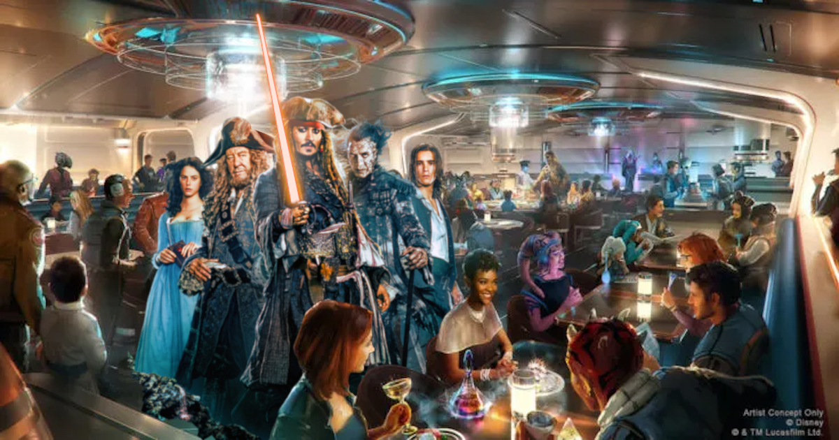 Not an actual photo of the boarding, but wouldn't it be cool if it happened like this? Artist concept © Lucasfilm & Disney.