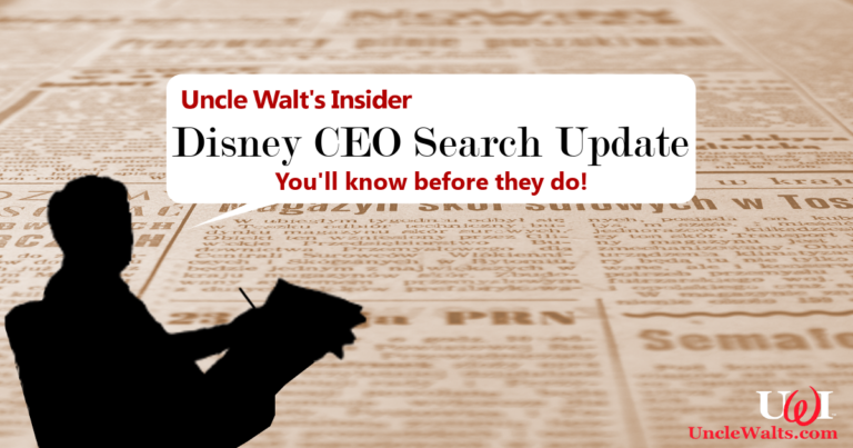 Iger’s Replacement: The Final Countdown